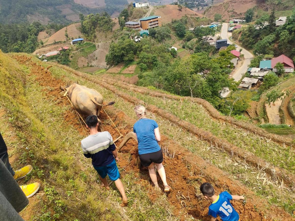 Indigenous Homestay- Trek- Food- Bus Mu Cang Chai Экстерьер фото