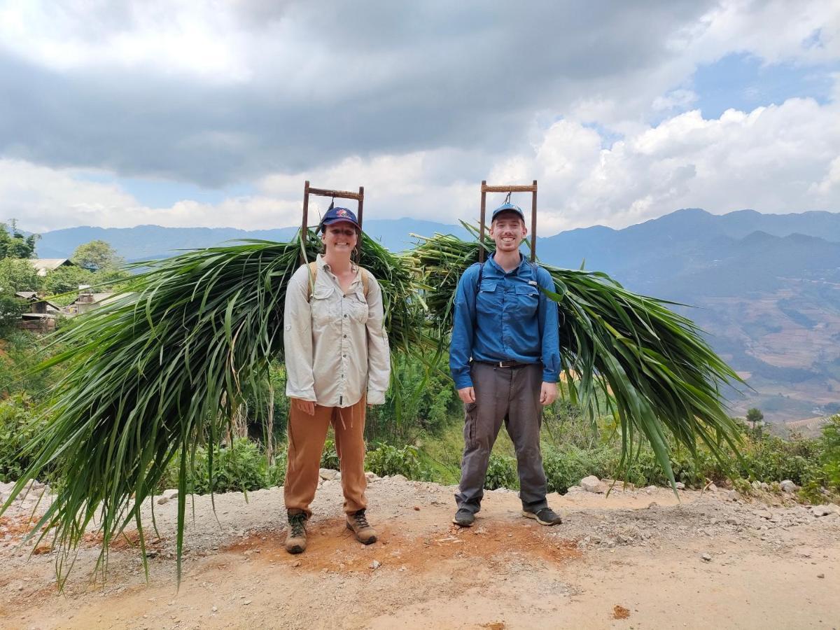 Indigenous Homestay- Trek- Food- Bus Mu Cang Chai Экстерьер фото